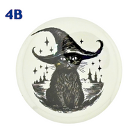 Black Cats and Witchy Women -  2.25" Pinback Buttons & Magnets