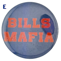 Bills Mafia 2.25" Pinback Buttons & Magnets