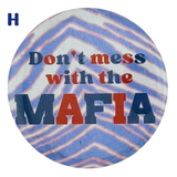 Bills Mafia 2.25" Pinback Buttons & Magnets