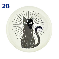 Black Cats and Witchy Women -  2.25" Pinback Buttons & Magnets