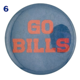 Go Bills 2.25" Pinback Buttons & Magnets