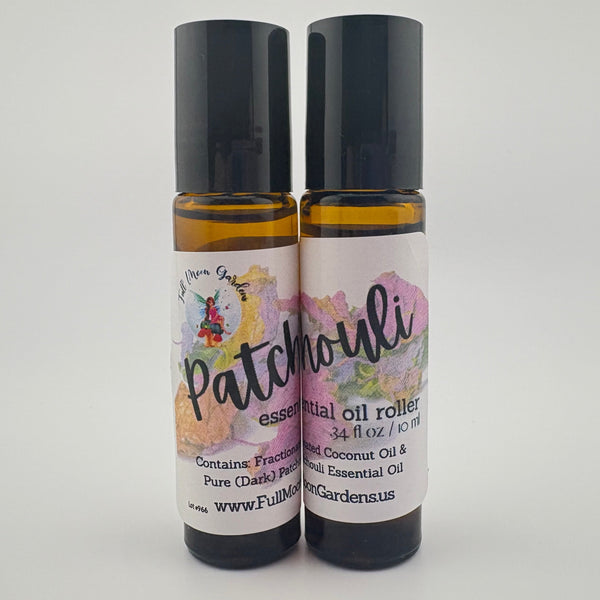 Patchouli Essential Oil Roller Bottle