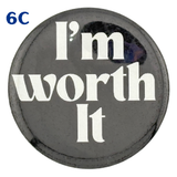 Stained Glass & Fun Phrases -  2.25" Pinback Buttons & Magnets